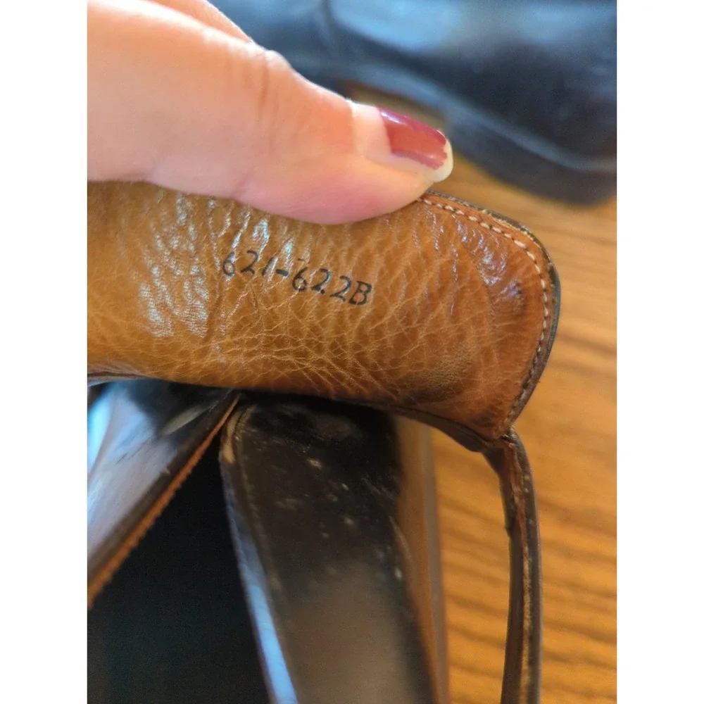 Vintage CHURCH'S CHEANEY Black Monk Strap Boots US Size 9 Made in England